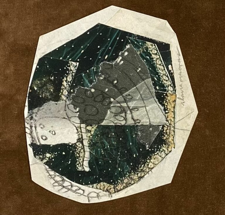 Slavko KOPA (1913-1995) - Femme - Collage et technique mixte sur papier, signé…
