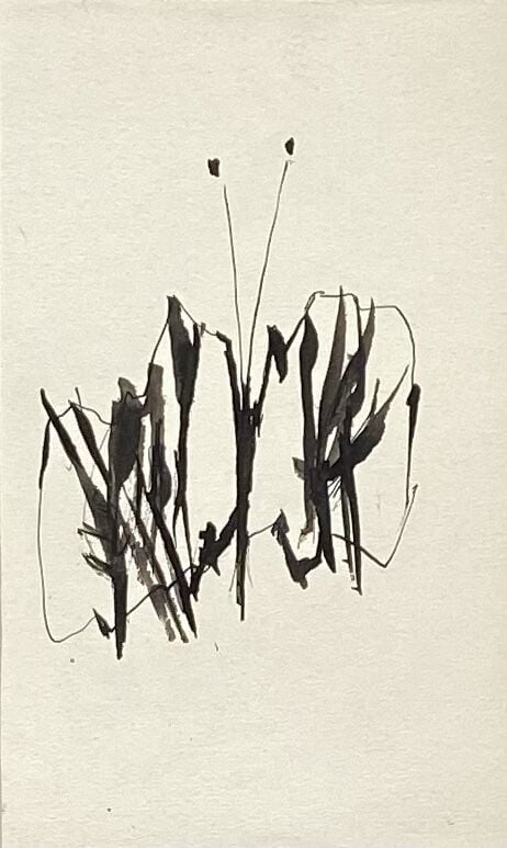 Slavko KOPA (1913-1995) - Femme - Technique mixte sur papier, cachet du monogra…