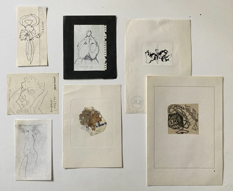 Slavko KOPAC (1913-1955) - Animal, 1946-1947 - Crayon sur papier, monogrammé au…