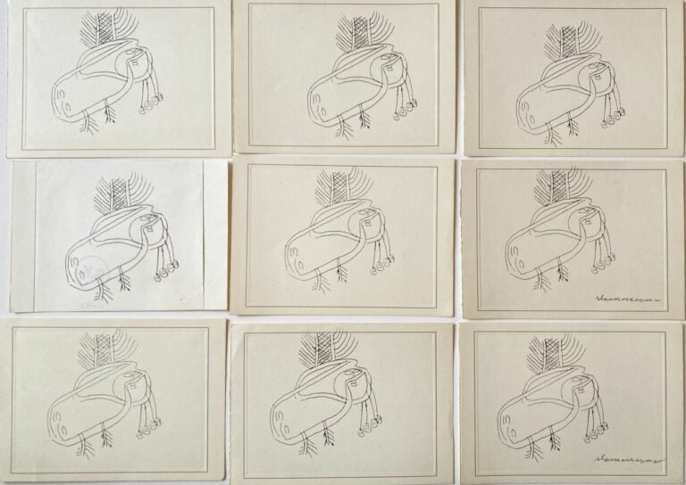 Slavko KOPAC (1913-1955) - Animal - Ensemble de 9 lithographies, 2 signées au c…