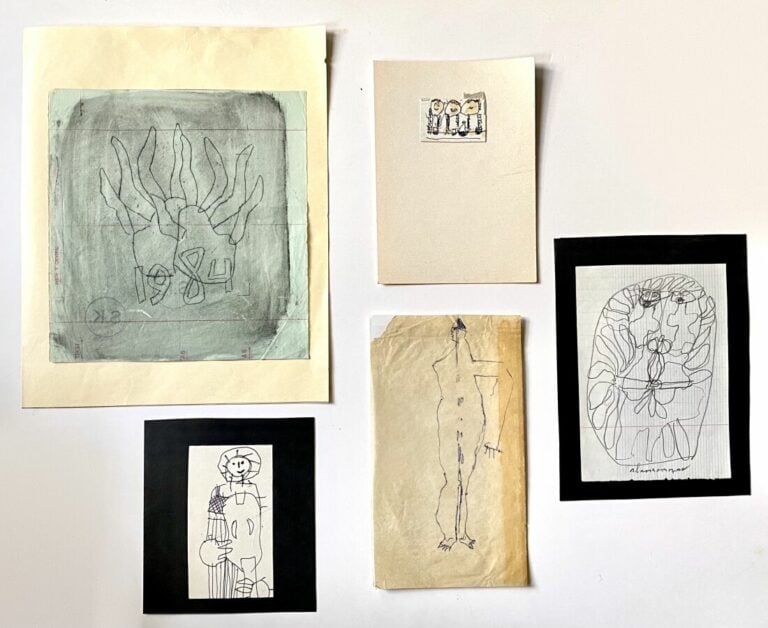 Slavko KOPAC (1913-1955) - Compostion, 1984 - Encre et lavis d'encre sur papier…