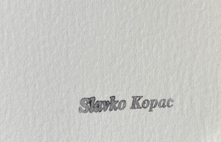 Slavko KOPAC (1913-1955) - Femme à l'éventail - Ensemble de 10 lithographies, c…