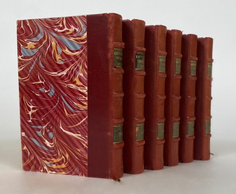 Tallemant des Réaux - OEuvres - P.,Techener,1862 - 6 vol in-8 demi-basane
