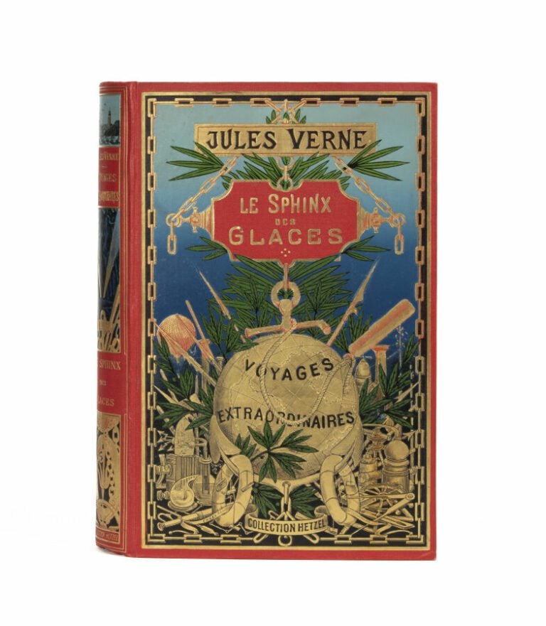 [Terres polaires] Le Sphinx des Glaces par Jules Verne. Illustrations de George…
