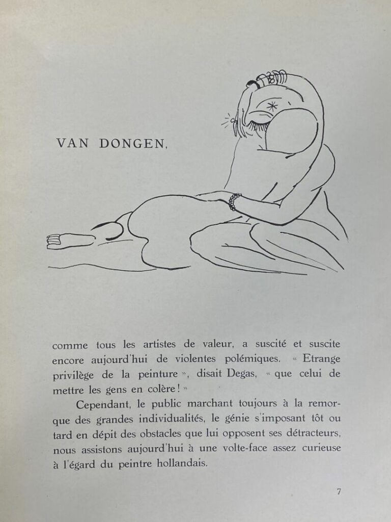[VAN DONGEN (Kees)] - Des COURIERES (Edouard) - Van Dongen - Paris. Henri Flour…