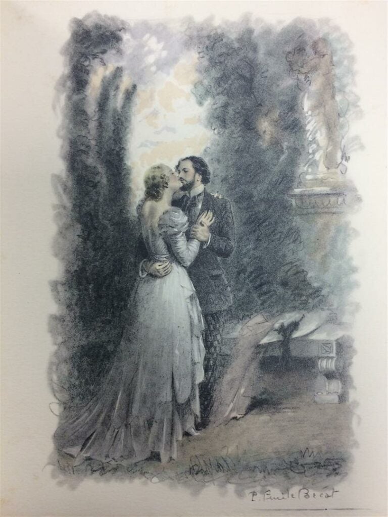 VERLAINE Paul - Bécat, Paul Emile - Les fêtes galantes. Illustrées de dessins o…