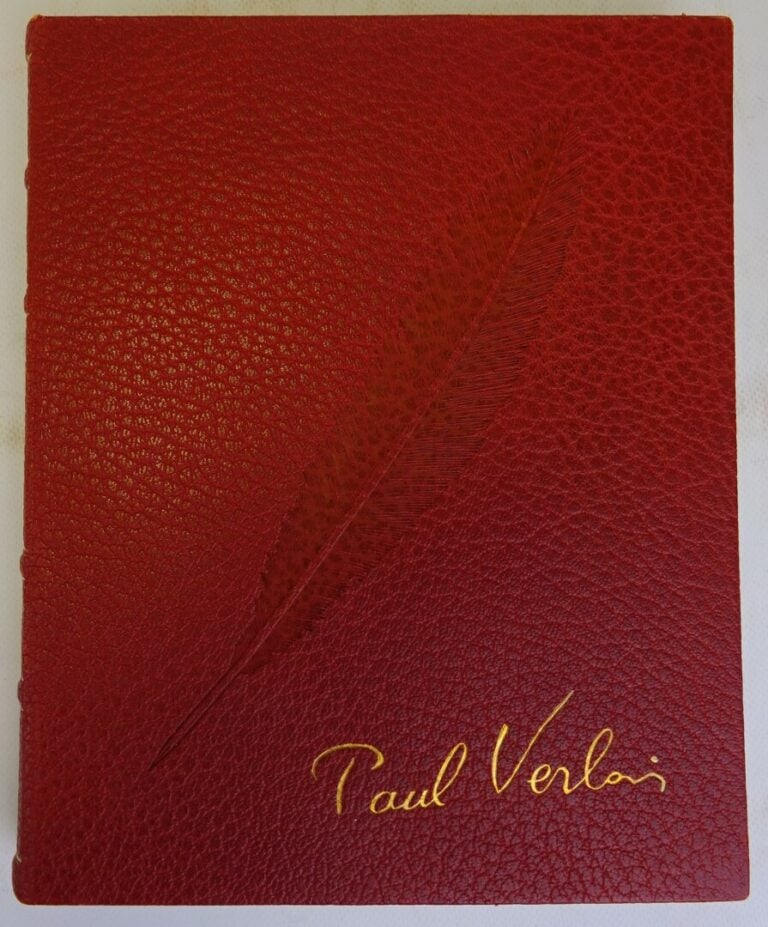 VERLAINE Paul. - Oeuvres poétiques illustrées - Paris. Nouvelle Librairie De Fr…