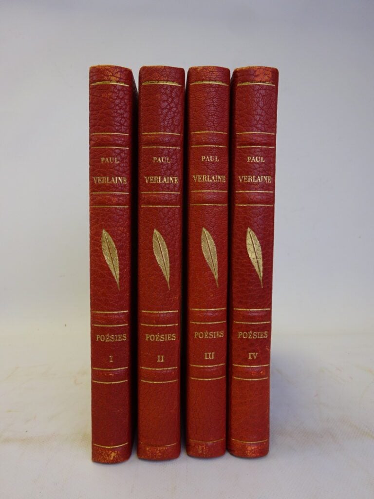 VERLAINE Paul. - Oeuvres poétiques illustrées - Paris. Nouvelle Librairie De Fr…