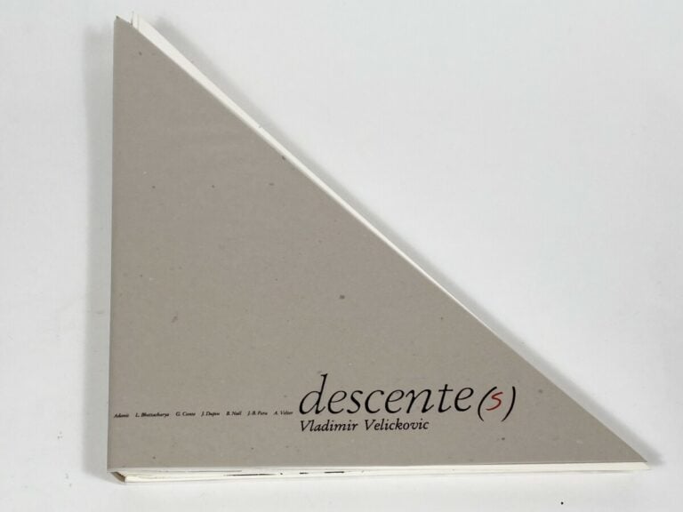 Vladimir VELICKOVIC (1935-2019)- Alin Avila, Descente ,pour la galerie Nicole B…
