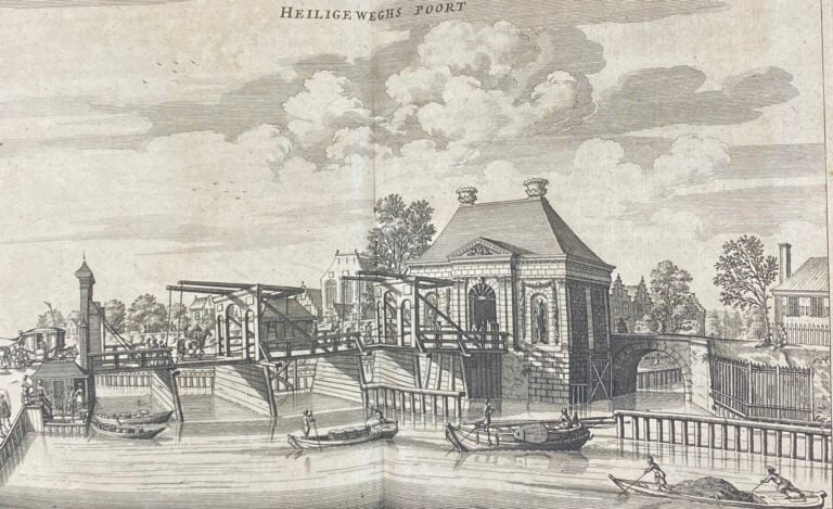 von ZESEN, FILIP; {Filips, Philipp) : - BESCHREIBUNG DER STADT AMSTERDAM. Darin…