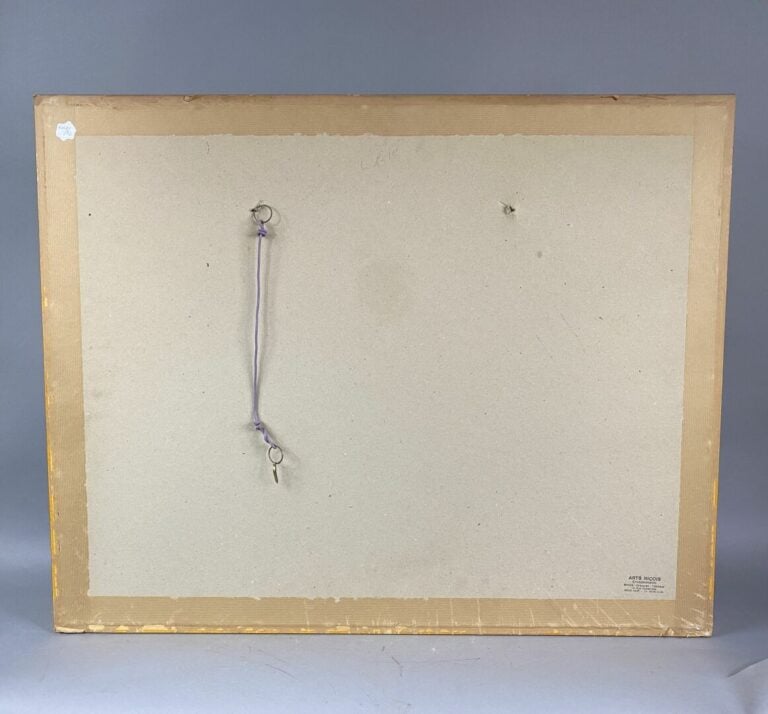 Yves BRAYER (1907-1990) - Paysage de Camargue - Lithographie signée en bas à dr…