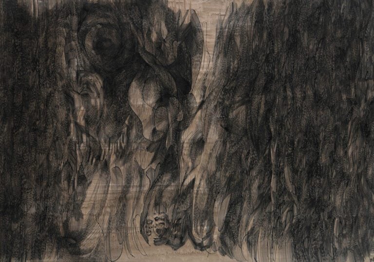 Raymond MORETTI (1931-2005) - Sans titre, 1974 - Plume et encre de chine sur ca…