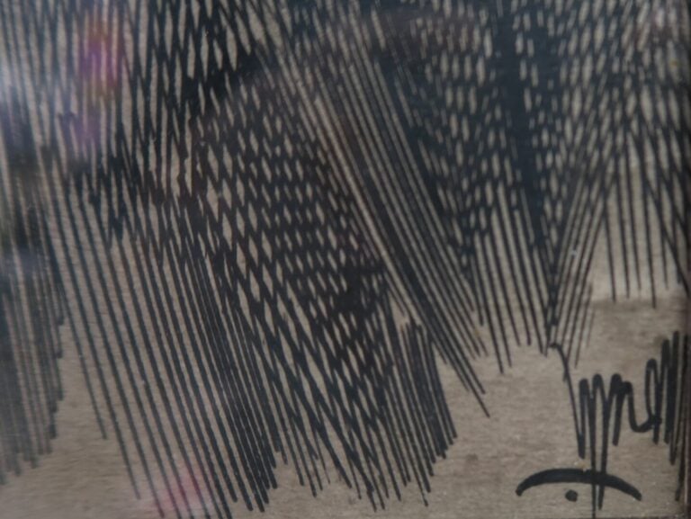 Raymond MORETTI (1931-2005) - Sans titre, 1974 - Plume et encre de chine sur ca…