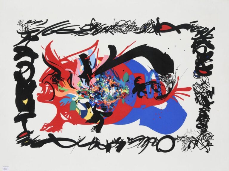 Raymond MORETTI (1931-2005) - Composition - Lithographie - Signée en bas à droi…