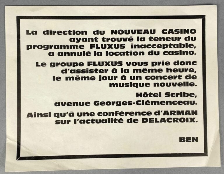 BEN (Benjamin VAUTHIER) : - Réunion de quelques "Tracts" intitulés "Je signe ne…