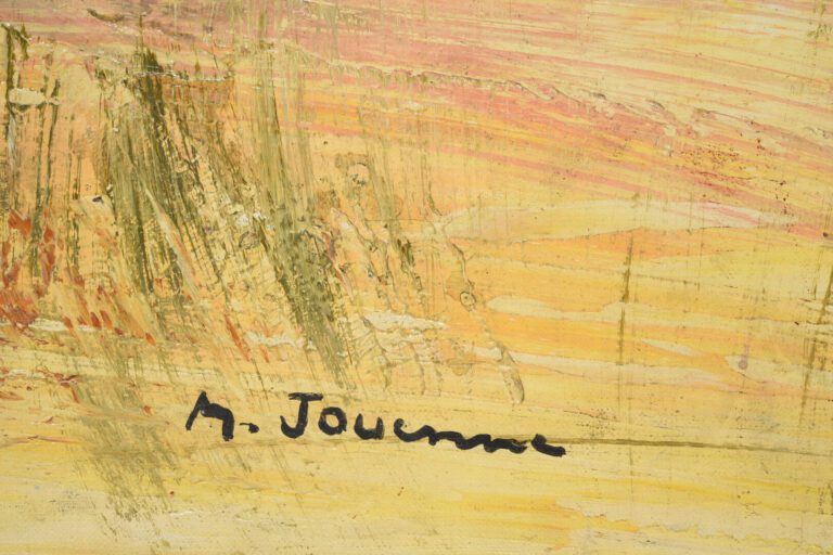 Michel JOUENNE (1933-2021) - Etendue lointaine - Huile sur toile - Signée en ba…