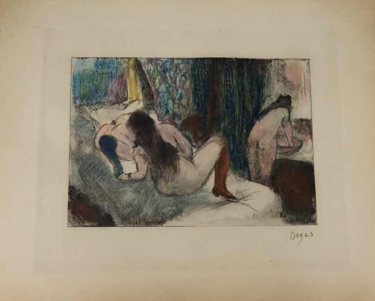 DEGAS (Edgar) & LOUYS (Pierre) - Mimes des courtisanes de Lucien - Paris, Ambro…