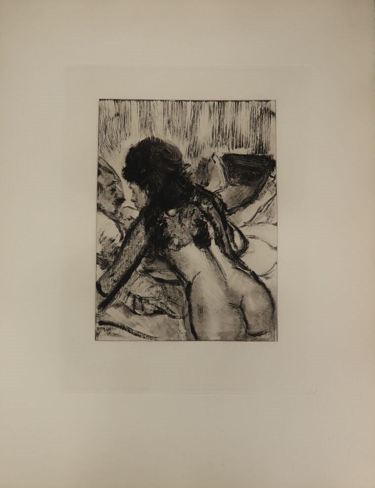 DEGAS (Edgar) & LOUYS (Pierre) - Mimes des courtisanes de Lucien - Paris, Ambro…