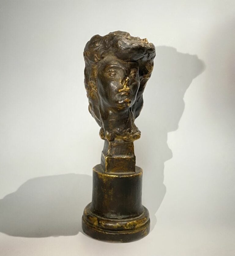 Émile Antoine BOURDELLE (1861-1929) - Tête d'Augusta, Modèle créé vers 1907 - B…