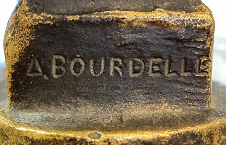 Émile Antoine BOURDELLE (1861-1929) - Tête d'Augusta, Modèle créé vers 1907 - B…