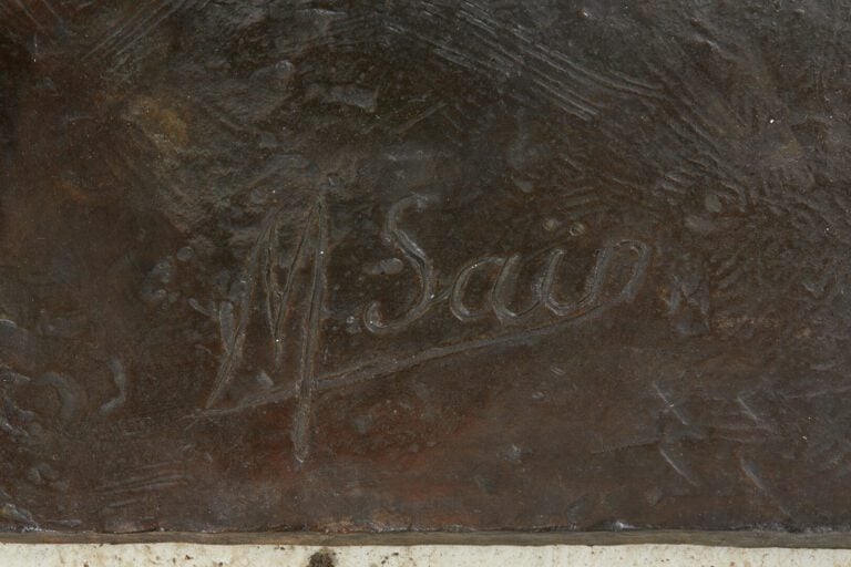 Marius-Joseph SAIN (1877-1961) - Diane Chasseresse - Important bronze à la cire…