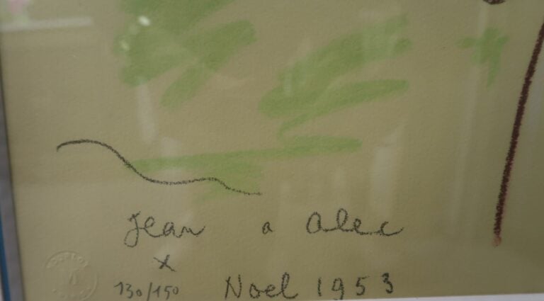 Jean COCTEAU (1889-1963) - Illustration pour Orphée, 1953 - Lithographie en cou…
