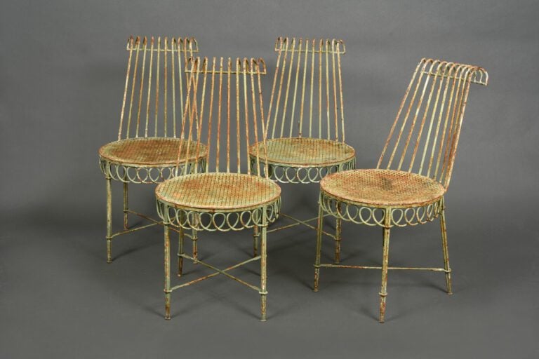 Mathieu MATEGOT (1910-2001) - Ensemble de jardin modèle « Cap d'Ail » comprenan…
