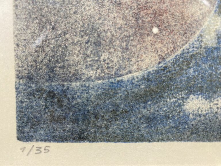 BELENDY (XXe siècle) - Composition surréaliste - Lithographie - Signée en bas à…