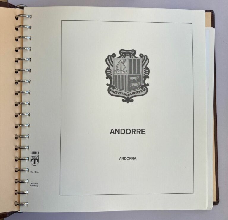 Andorre - Belle collection d'Andorre complète en timbres neufs des origines à 1…
