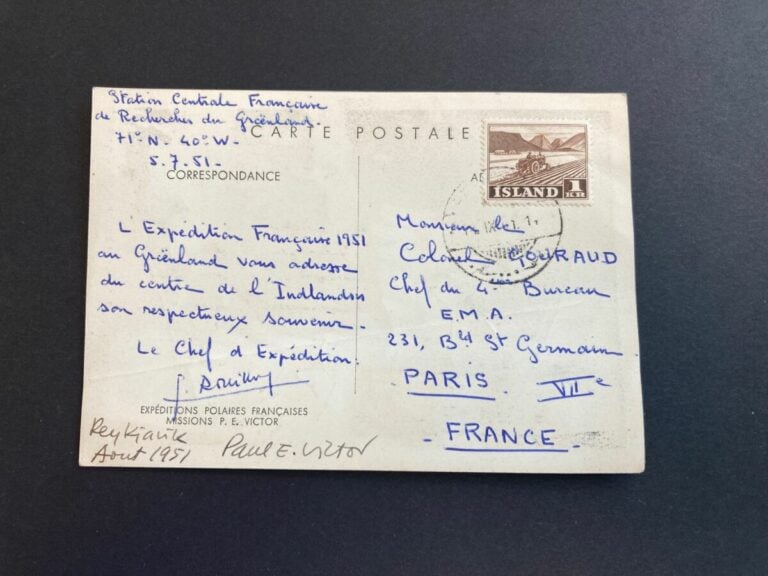Expéditions polaires - Un ensemble de cartes d'expéditions polaires - dont une…