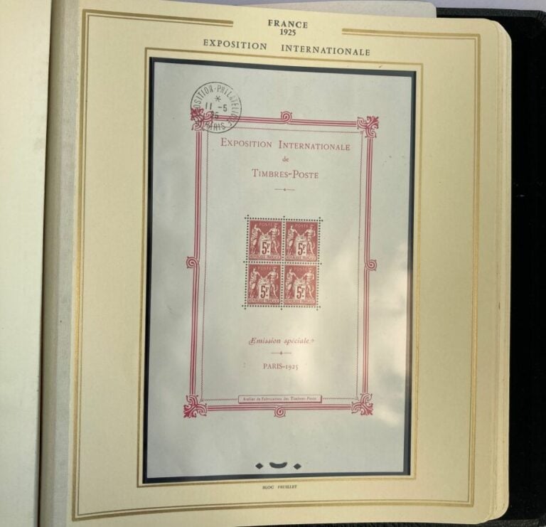 France - Belle collection de France très avancée des origines à 1937 dans class…