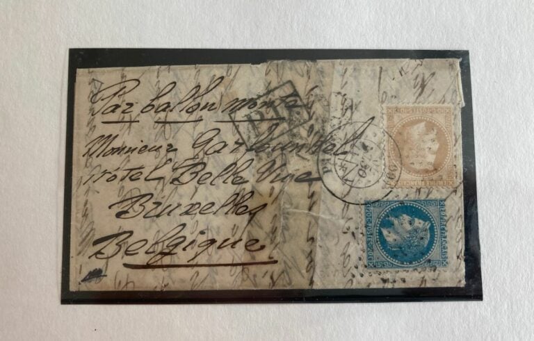 France - Lot de 5 ballons dont Correspondance privée sur pli militaire retardé…
