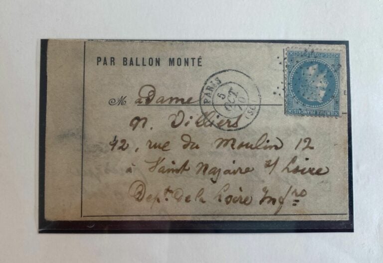 France - Lot de 5 ballons sur formules toutes différentes dont : - Gal Ulrich s…