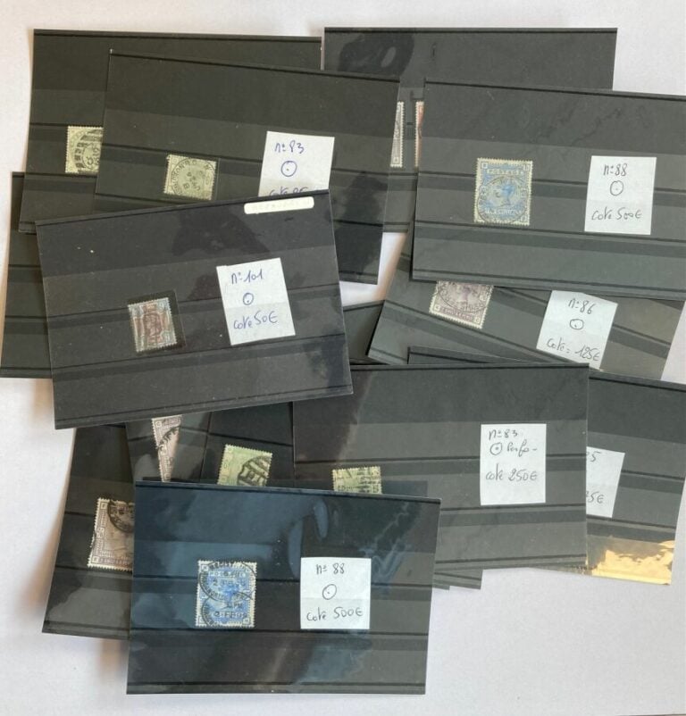 Grande-Bretagne -Important lot de timbres du Royaume-Uni de période classique s…