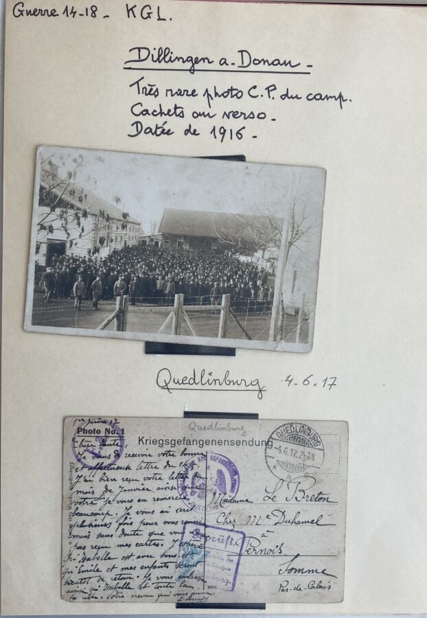 Guerres - Lot de diverses correspondances de guerre, dont lettres Coudekerque,…