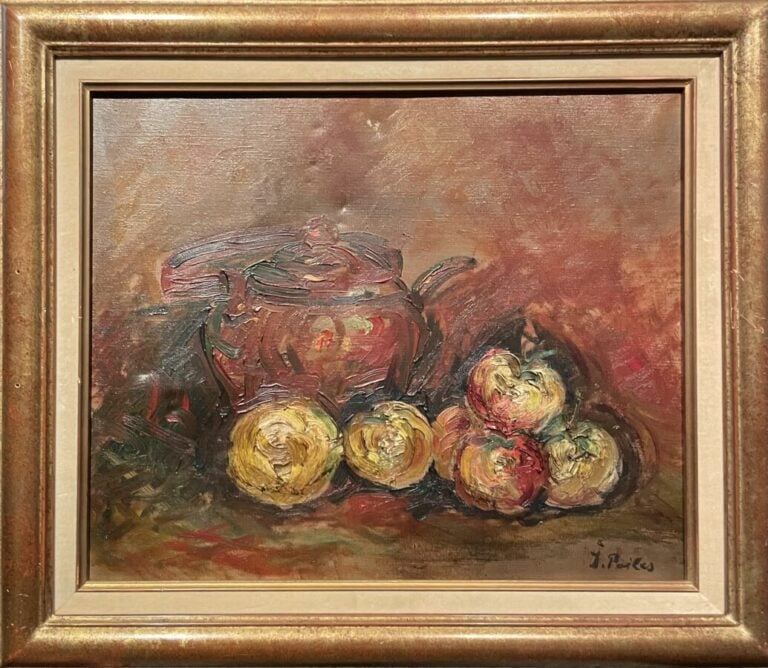 Isaac PAILES (1895-1978) - Nature morte - Huile sur toile, signée en bas à droi…