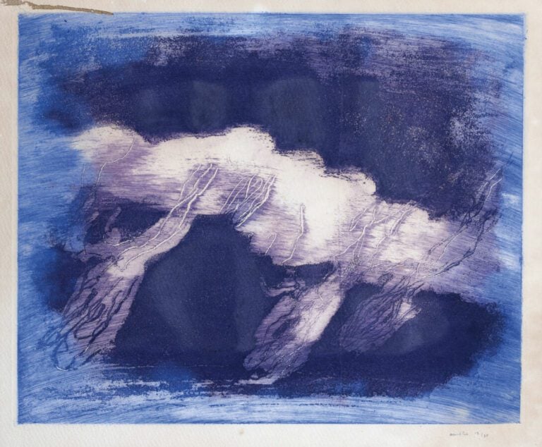 Jean FAUTRIER (1898-1964) - Orage violet, 1937 - Eau-forte et aquatinte sur vél…