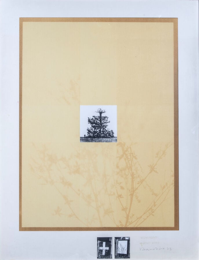 Jeanne CHAMPION (1931-) - Composition, 1964 - Technique mixte sur papier, signé…
