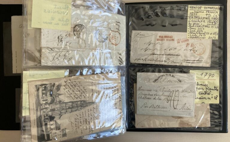 Marcophilie - Lot de lettres diverses dont maritimes, marques d'armée et marque…