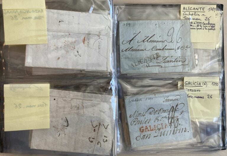 Marcophilie - Lot de marques postales 18ème et 19ème siècles principalement d'E…