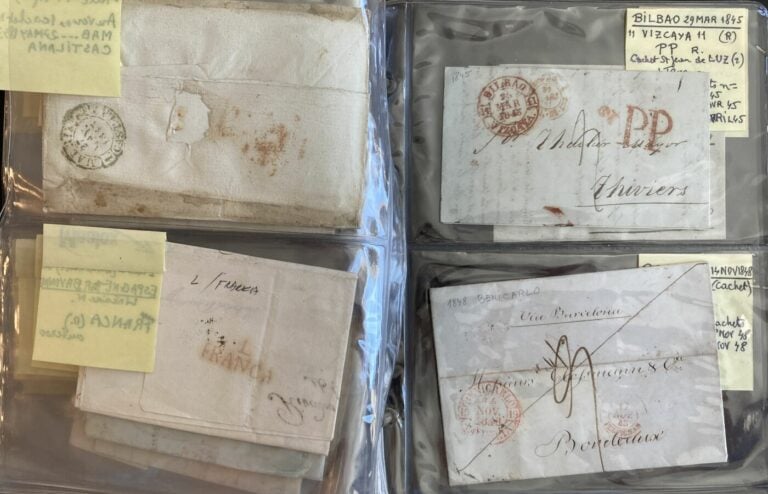 Marcophilie - Lot de marques postales 18ème et 19ème siècles principalement d'E…