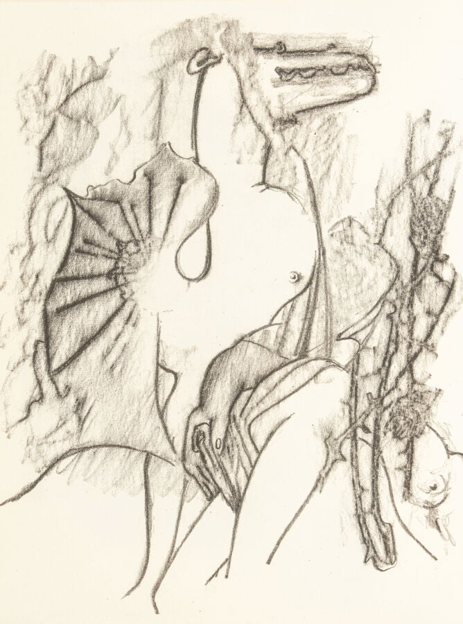 Max ERNST (1891-1976) - Chanson complète, 1939 - Suite de quatre lithographies,…