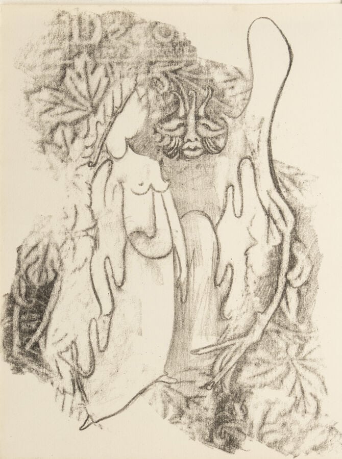 Max ERNST (1891-1976) - Chanson complète, 1939 - Suite de quatre lithographies,…