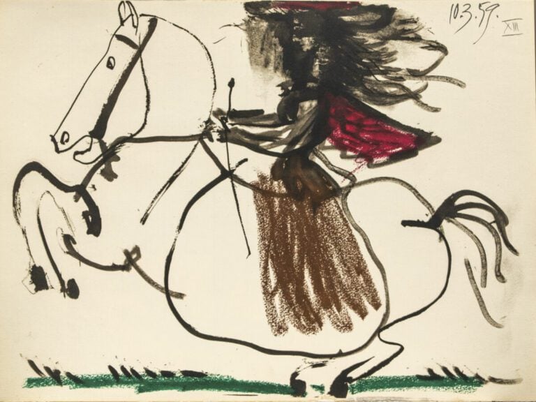 Pablo PICASSO (d'après) (1881-1973) Amazones, 1959 - Ensemble de 3 lithographie…