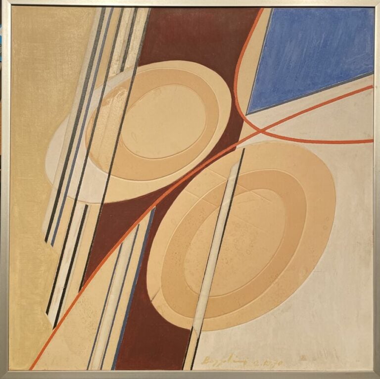 Silvano BOZZOLINI (1911-1998) - Composition abstraite, 1970 - Technique mixte e…