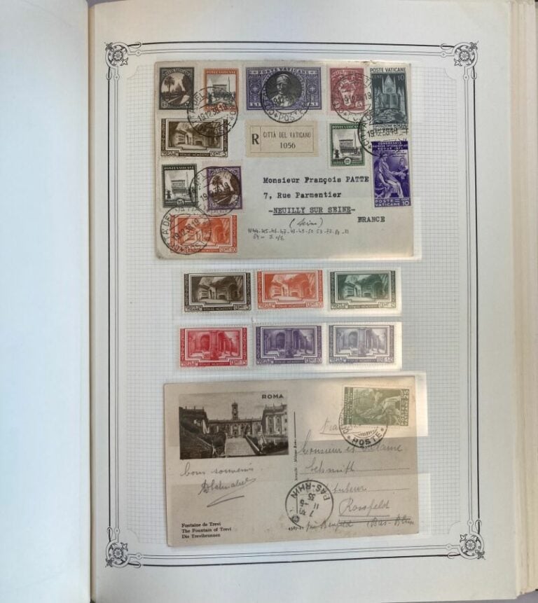 Vatican - Belle collection du Vatican de 1929 à 1970 bien illustrée avec du cou…