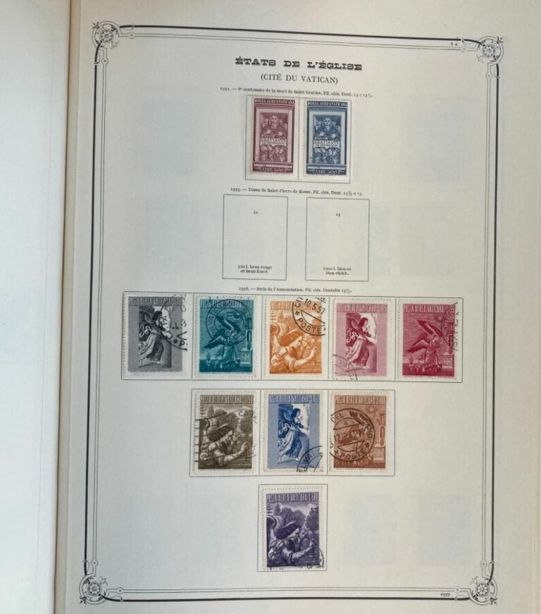 Vatican - Belle collection du Vatican de 1929 à 1970 bien illustrée avec du cou…