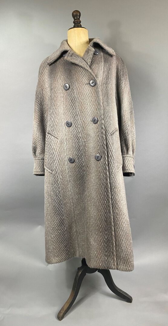 CARVEN Boutique - Manteau en laine gris - Taille 38