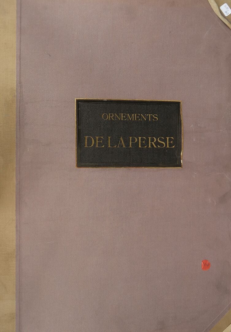 COLLINOT (E.) BEAUMONT (A. de) : - Ornements de la Perse - Recueil de Dessins p…