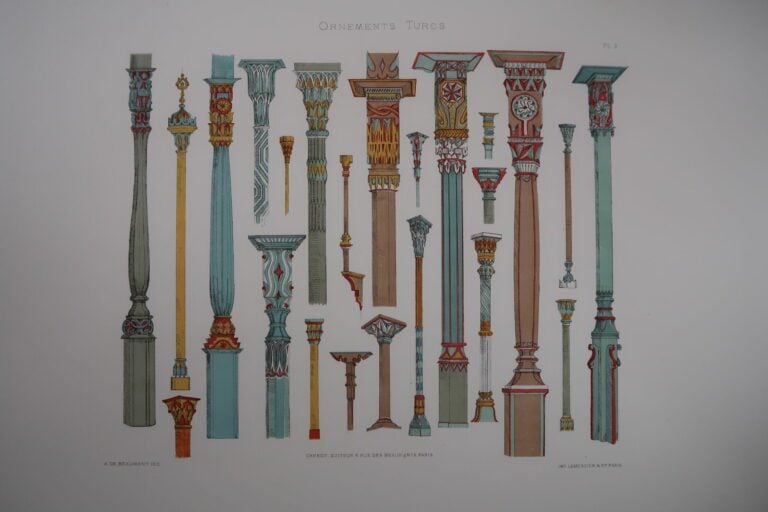 COLLINOT (E.) BEAUMONT (A. de) : - Ornements turcs - Recueil de Dessins pour l'…
